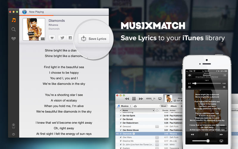 Musixmatch Desktop For Mac